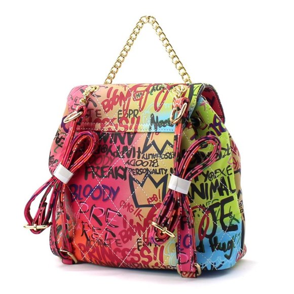 What\'s on your Mind Graffiti Backpack main image 7